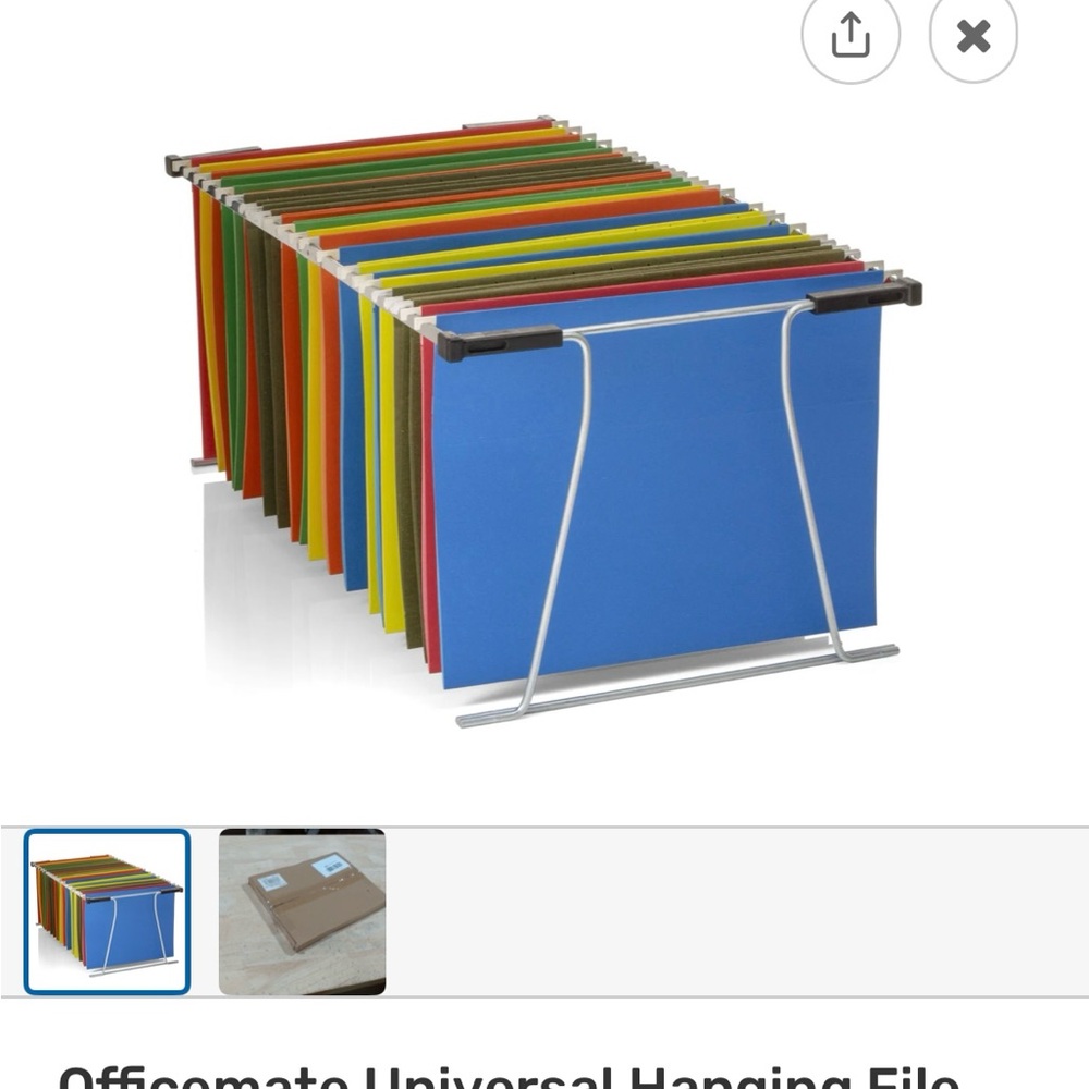 Hanging File Organizer